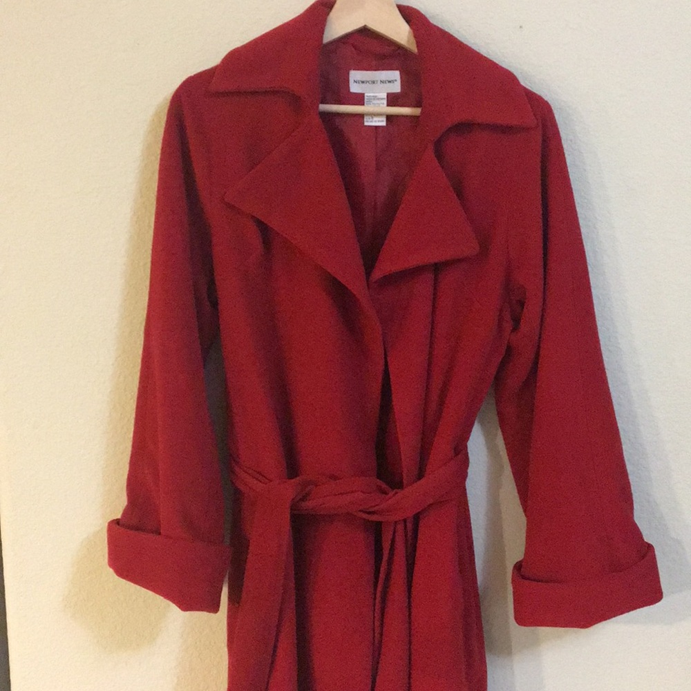 Red Trench Coat